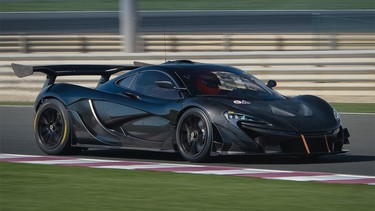 The McLaren P1 GTR.