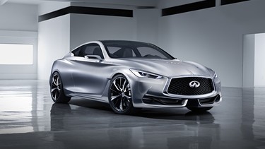 Infiniti has pulled the wraps off its new Q60 concept ahead of next week's Detroit Auto Show.