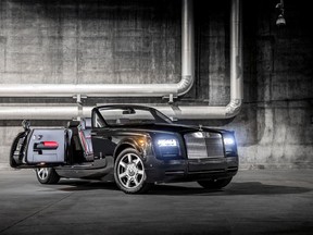 The Rolls Royce Phandom Nighthawk edition.
