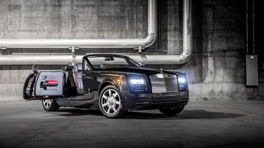 The Rolls Royce Phandom Nighthawk edition.