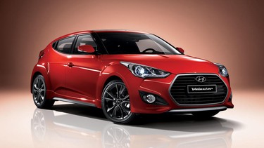 The refreshed 2016 Hyundai Veloster.