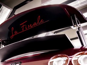 The last Bugatti Veyron has been dubbed "La Finale".