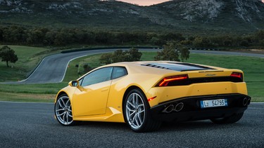 What's one way to one-up a Ferrari 458 Italia? Why, with a Lamborghin Huracan, of course!