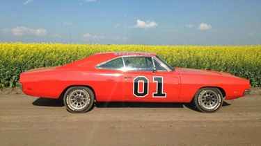 A 1969 "General Lee" Dodge Charger, similar to those used in The Dukes of Hazzard, sold by Carlsbad Springs' Blake Lee for $79,900.