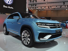 The new Volkswagen Tiguan Coupe could take some styling cues from Volkswagen's recently revealed Cross Coupe GTE Concept.