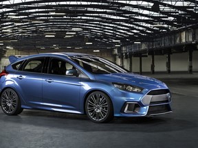 The 2016 Ford Focus RS.