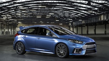 The 2016 Ford Focus RS.