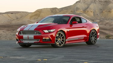 The Shelby GT cranks up the heat considerably over the standard Mustang GT.
