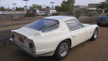 The GTZ lines and design shape on this rare 1965 Lamborghini were later used on the Alfa Romeo TZ2.