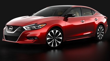 The 2016 Nissan Maxima.