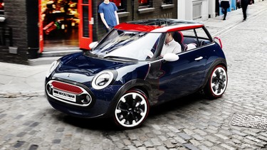 Mini's Rocketman concept could serve as the base for an all-electric model.