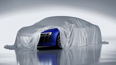 The next-generation Audi R8.