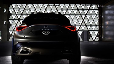 Infiniti's QX30 concept will debut at this year's Geneva Motor Show.