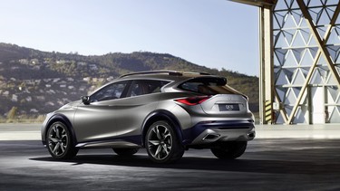 The Infiniti QX30 Concept.