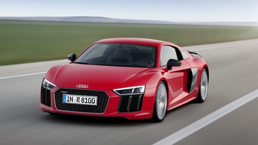 The 2016 Audi R8 V10.