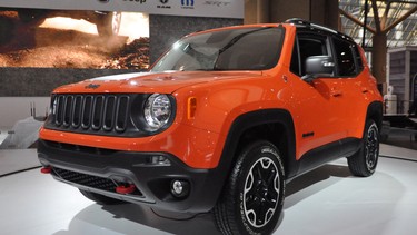 The 2016 Jeep Renegade at the Canadian International Auto Show.