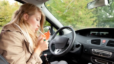 Smoking in the car? Do what you will if you're the only one inside, but please don't torture anybody else.