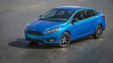 The 2015 Ford Focus.