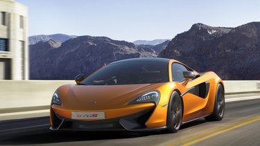 The McLaren 570S  starts at $219,750 in Canada.