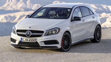 The current Mercedes-Benz A-Class (pictured) is only available as a hatchback, but we could see a coupe variant of the next-generation model.
