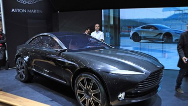 The Aston Martin DBX.
