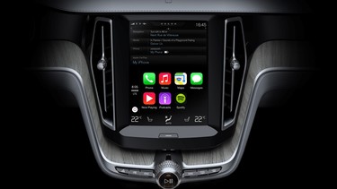 Apple's CarPlay infotainment system will be available in 40 new car models starting this year.