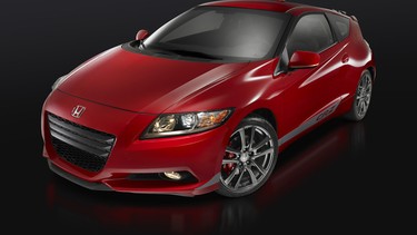 Currently, the sportiest model in the Honda CR-Z lineup is the model with the optional factory-installed supercharger.