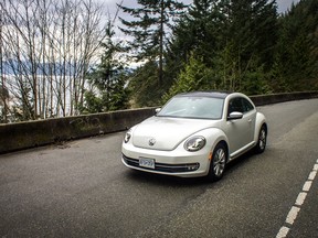 The 2015 Volkswagen Beetle.