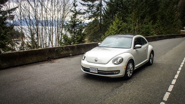 The 2015 Volkswagen Beetle.