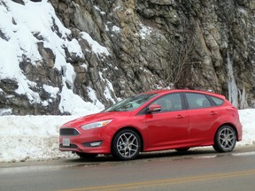 The 2015 Ford Focus.