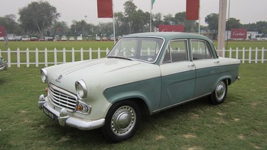 This 1959 Vanguard Vignale was introduced at the Earls Court Motor Show in 1958. More than 26,200 were built, but are rarely seen today.