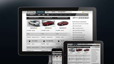 Our new Compare Cars tool is available on any device.