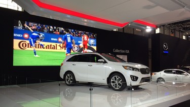 Kia Motors Canada is one of several manufacturers who will have video wall displays as part of their booth at the Edmonton Motorshow.