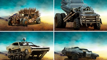 The cars in Mad Max: Fury Road are positively ridiculous.