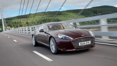 Aston Martin is looking into developing an electric Rapide.