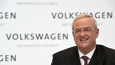 Martin Winterkorn, former chairman of German car maker Volkswagen (VW).