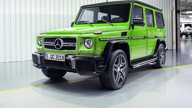 The 2016 Mercedes-Benz G-Class.