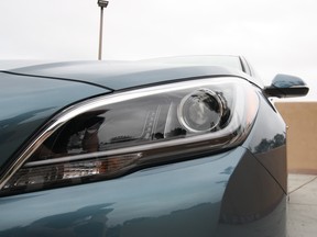 2016 Sonata Hybrid headlight.