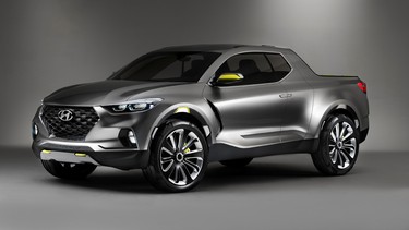 The Hyundai Santa Cruz concept.