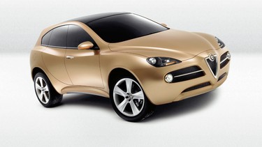 Alfa Romeo's Kamal concept from 2006 serves as the inspiration for the Stelvio.