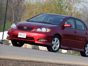 The 2003-2007 Corolla is among the 5 million cars affected by another Takata airbag defect.