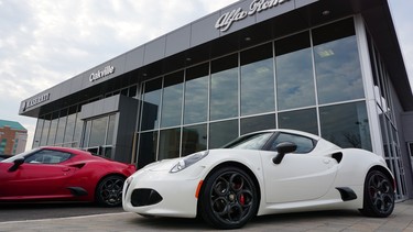 The grand opening of Maserati Alfa Romeo of Oakville in Oakville, Ontario.