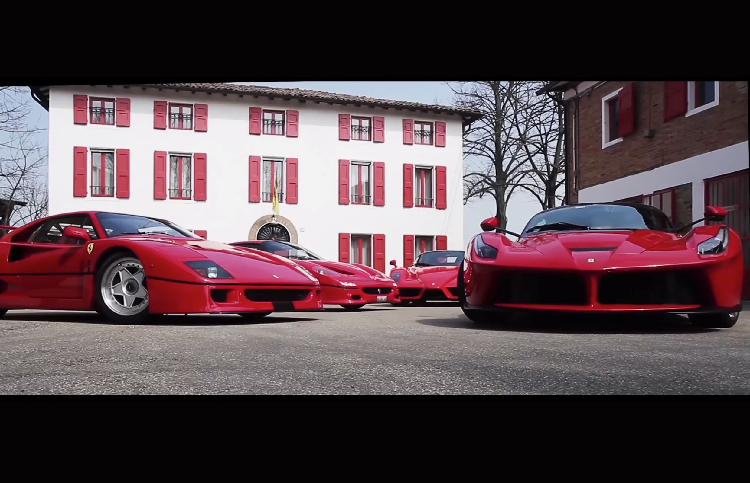 Official Ferrari test driver takes four of his babies for spin | Driving