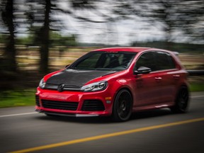 The HPA-tuned, 740-hp Golf R.