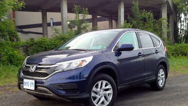 The 2015 Honda CR-V has proven to be comfortable and roomy.