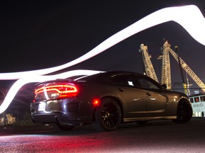 The 2015 Dodge Charger SRT Hellcat lurks in the night, plotting and scheming how it can best raise hell at any given moment.