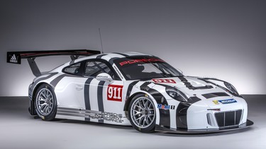 The Porsche 911 GT3 R.