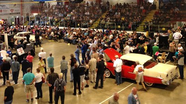Some of the auction action from the 2014 event, which was the largest ever -- but proprietor Jeff Hill says the 2015 show, set to run May 22 to 24, will be even bigger.