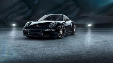 The Porsche 911 Carrera Black Edition.