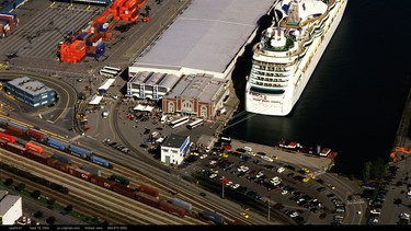 Cruise and container ships have something in common aside from size. They can pretty much navigate any pier.